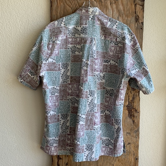 🎉HOST PICK🎉 Cooke Street Honolulu Reverse Print Aloha Shirt - Large - Picture 3 of 12
